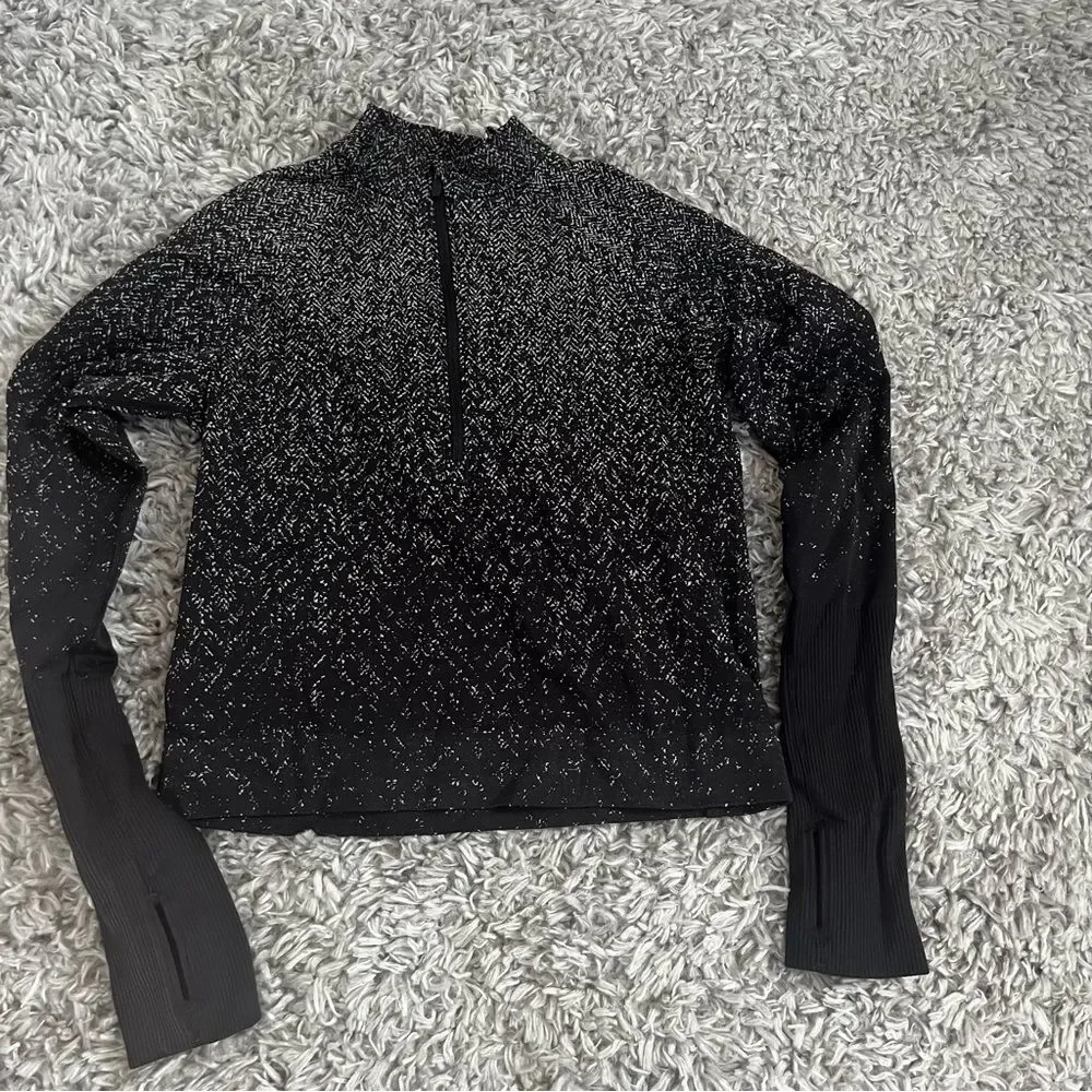 lululemon rest less half zip size 6